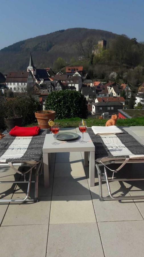 Ferienwohnung Casa Rossa Neckarsteinach Luaran gambar